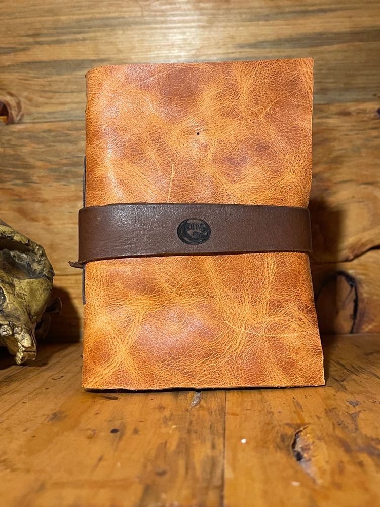 Small Handmade Leather Journal  